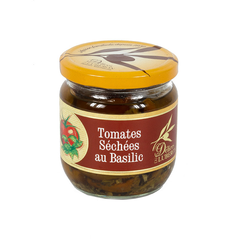 Tomates Séchées au Basilic