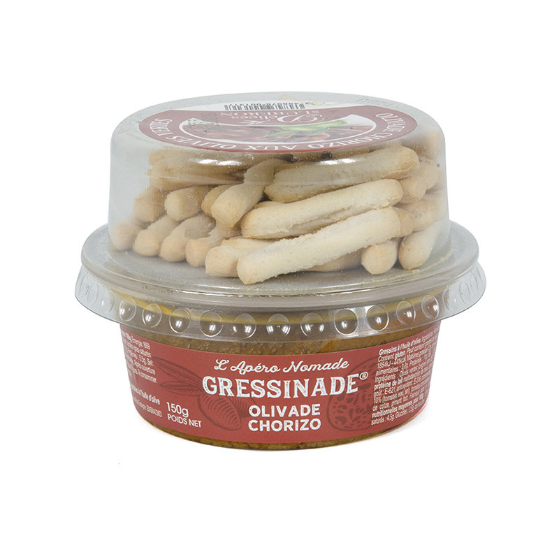 Gressinades Olivade Verte au Chorizo