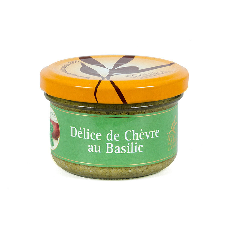 Délice de Chèvre au Basilic de Provence