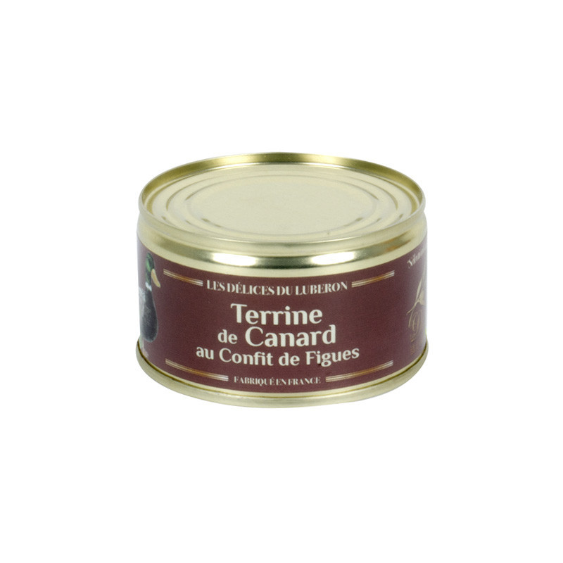 Terrine de canard au confit de figues