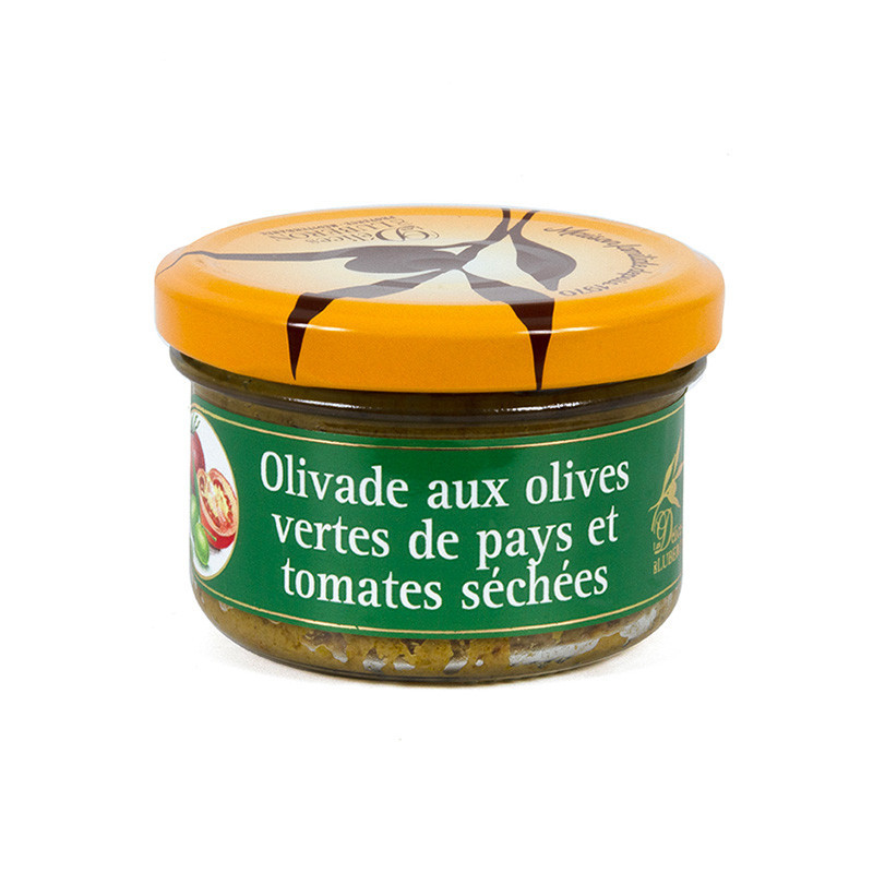 Tapenade Verte aux Tomates Séchées