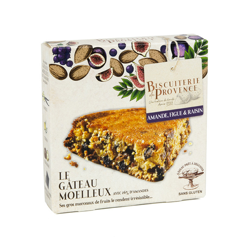 Gâteau Moelleux Amande, Figue & Raisin