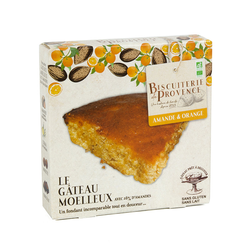 Gâteau Moelleux Amande & Orange