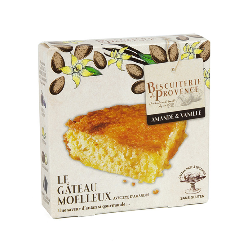 Gâteau Moelleux Amande & Vanille