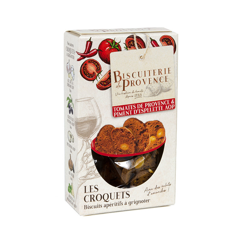 Croquets à la Tomates de Provence & Piment d'Espelette AOP